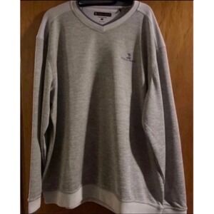 Pebble‎ Beach Performance long sleeve pullover golf shirt